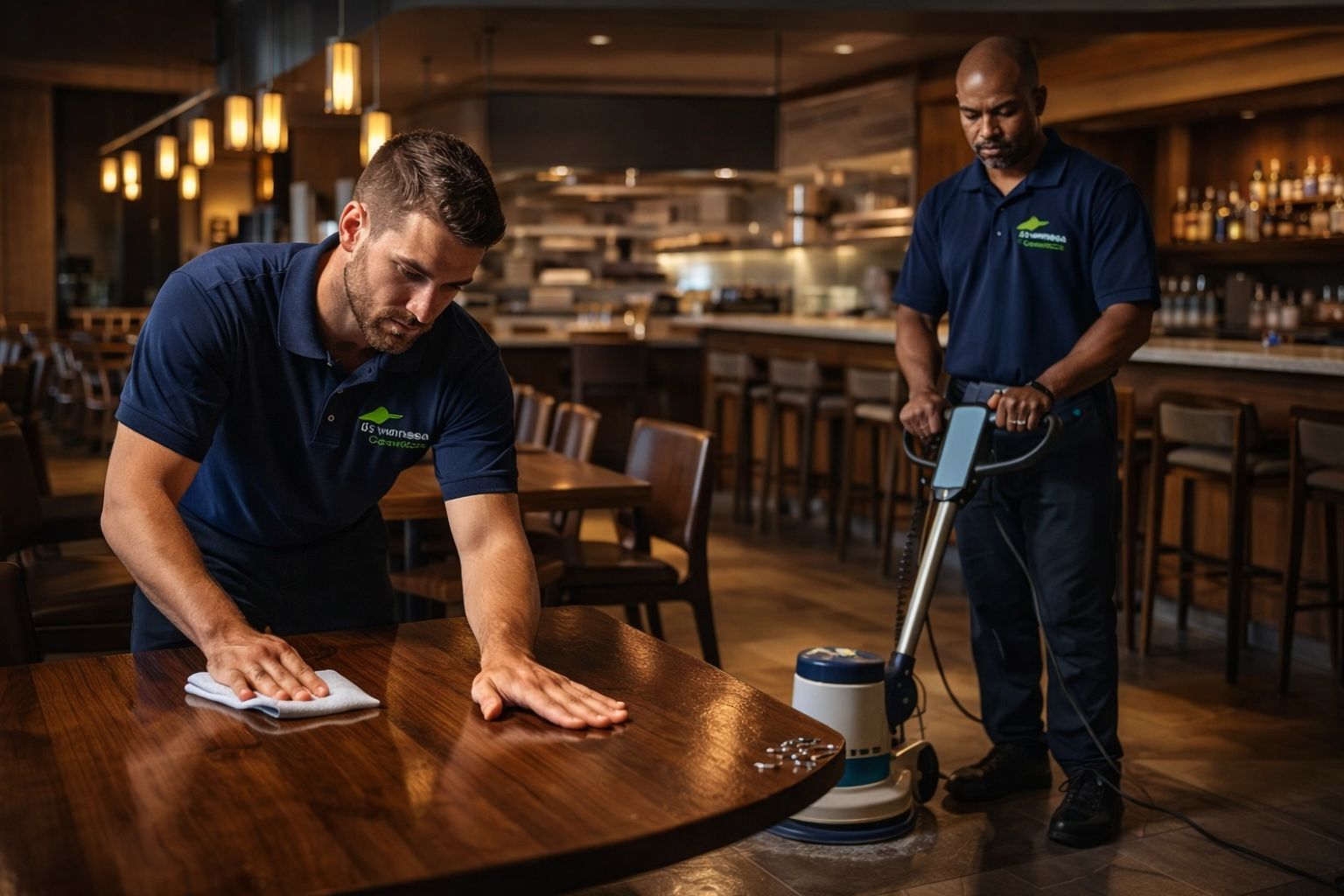 Commercial Cleaning Couple